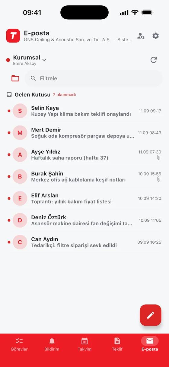 VectONN Team: E-posta